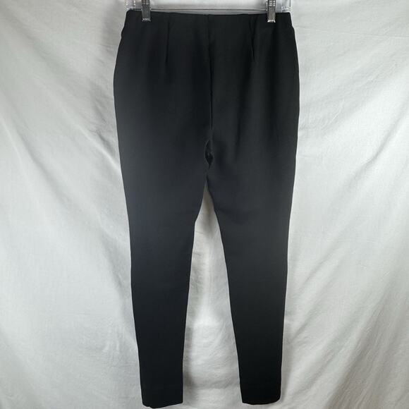 J Jill Pants Womens ST: Small Tall Black Ponte Slim Leg Leggings Stretch Casual - Picture 7 of 7